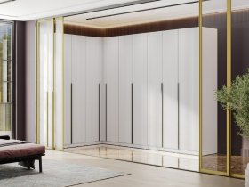 Гардеробная Эккервуд (белый) в Маслянино - maslyanino.mebel-nsk.ru | фото