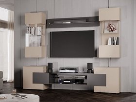 Гостиная Фэнтези (кашемир/графит) в Маслянино - maslyanino.mebel-nsk.ru | фото