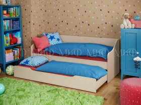 Кровать детская Вега-2 в Маслянино - maslyanino.mebel-nsk.ru | фото
