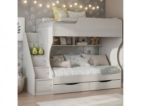Кровать двухъярусная Каприз-22 КПР.22 в Маслянино - maslyanino.mebel-nsk.ru | фото