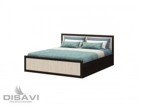 Кровать двуспальная 1,4м Модерн в Маслянино - maslyanino.mebel-nsk.ru | фото