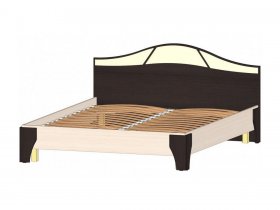 Кровать двуспальная 1,6 м Верона (Линаура) в Маслянино - maslyanino.mebel-nsk.ru | фото