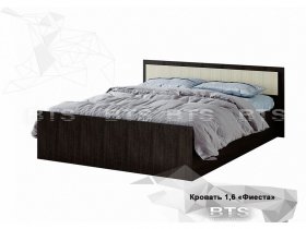 Кровать двуспальная 1,6м LIGHT Фиеста (BTS) в Маслянино - maslyanino.mebel-nsk.ru | фото