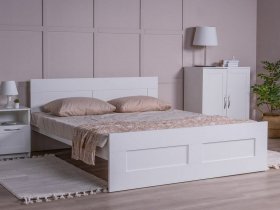 Кровать двуспальная 1,6м Сириус в Маслянино - maslyanino.mebel-nsk.ru | фото