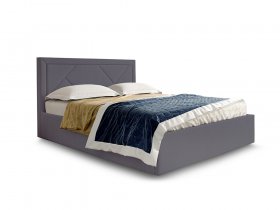 Кровать мягкая 1,6 Сиеста стандарт, вар.3 в Маслянино - maslyanino.mebel-nsk.ru | фото
