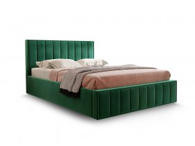 Кровать мягкая 1,6 Вена стандарт, вар.1 в Маслянино - maslyanino.mebel-nsk.ru | фото