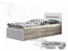 Кровать односпальная Наоми КР-12 в Маслянино - maslyanino.mebel-nsk.ru | фото