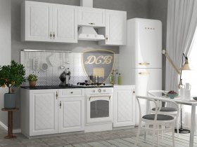 Кухонный гарнитур Гранд (белый) в Маслянино - maslyanino.mebel-nsk.ru | фото
