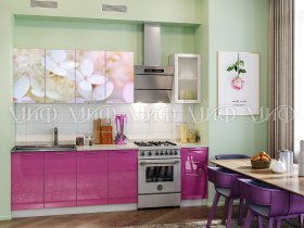 Кухонный гарнитур Вишневый цвет в Маслянино - maslyanino.mebel-nsk.ru | фото