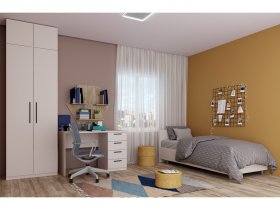 Модульная детская «Верона» (сатин) в Маслянино - maslyanino.mebel-nsk.ru | фото