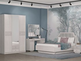 Модульная спальня Лоренцо в Маслянино - maslyanino.mebel-nsk.ru | фото