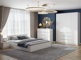 Модульная спальня Ницца в Маслянино - maslyanino.mebel-nsk.ru | фото