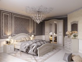 Модульная спальня Николь (Мебельград) в Маслянино - maslyanino.mebel-nsk.ru | фото
