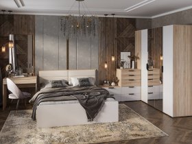 Модульная спальня Норд в Маслянино - maslyanino.mebel-nsk.ru | фото