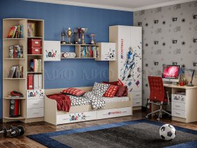 Модульная спальня Вега NEW Boy в Маслянино - maslyanino.mebel-nsk.ru | фото