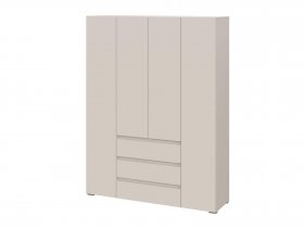 Шкаф четырехстворчатый с ящиками Люмо ШК-05 в Маслянино - maslyanino.mebel-nsk.ru | фото