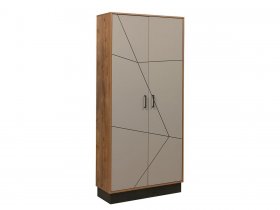 Шкаф двухстворчатый комбинированный для одежды Гамма  54.14 в Маслянино - maslyanino.mebel-nsk.ru | фото