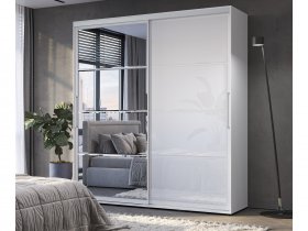 Шкаф-купе Крафт-6 2,0м (белый) в Маслянино - maslyanino.mebel-nsk.ru | фото