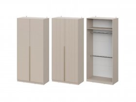 Шкаф ШК-100 Эккервуд (меланж) в Маслянино - maslyanino.mebel-nsk.ru | фото