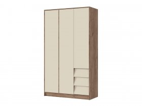Шкаф трехдверный ШК-02 Рейн в Маслянино - maslyanino.mebel-nsk.ru | фото