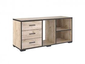 Тумба 1200 Тм075.0 Гермес лофт (дуб крафт серый) в Маслянино - maslyanino.mebel-nsk.ru | фото