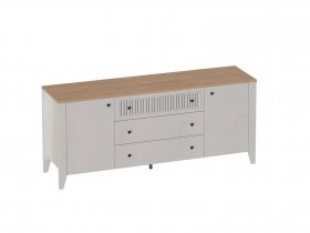 Тумба 2двери 3ящ. Валенсия (гостиная) в Маслянино - maslyanino.mebel-nsk.ru | фото