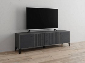 Тумба под ТВ Парус-10 (графит/гранит лофт) в Маслянино - maslyanino.mebel-nsk.ru | фото